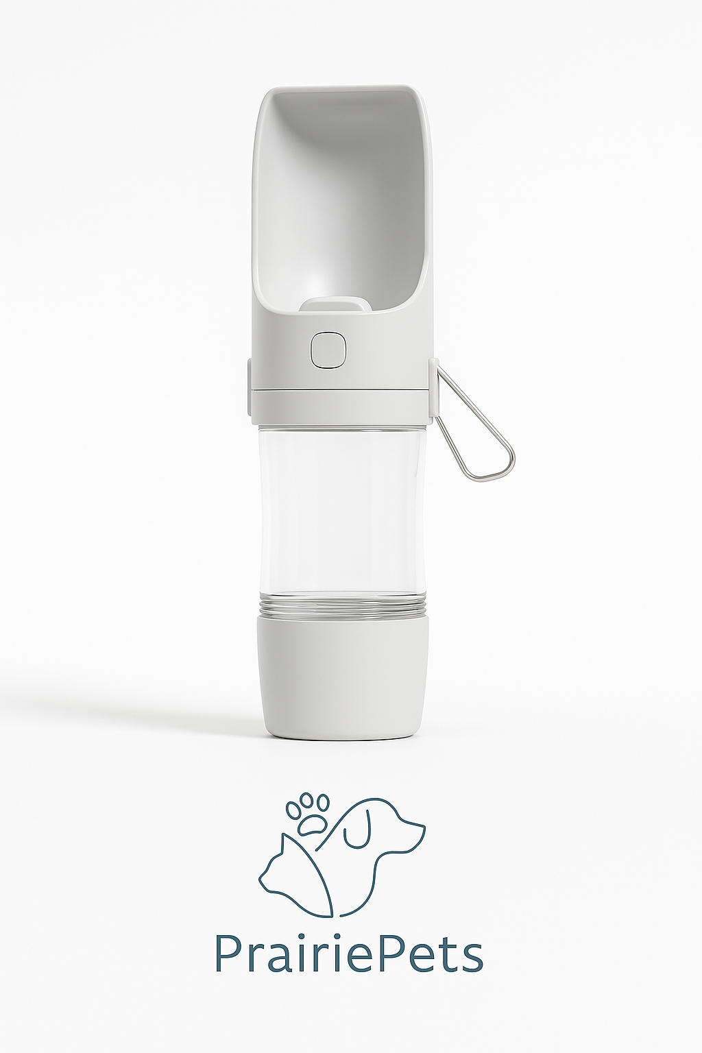 PrairiePets™ 2-in-1 Travel Water Bottle & Food Bowl