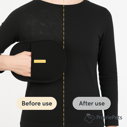 PrairiePets™ GroomEase – Pet Hair Removal Grooming Glove