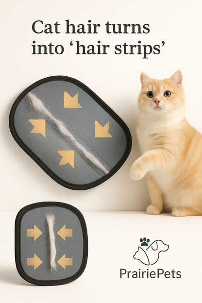 PrairiePets™ GroomEase – Pet Hair Removal Grooming Glove