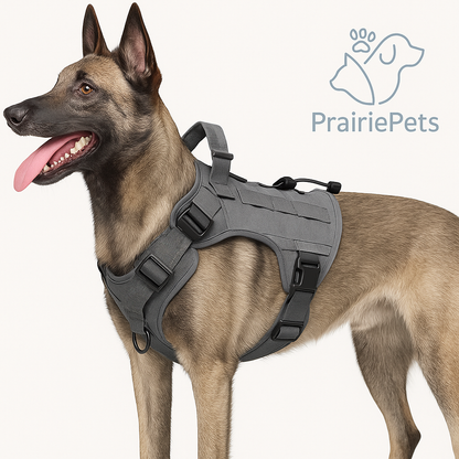PrairiePets™ Tactical No-Pull Dog Harness