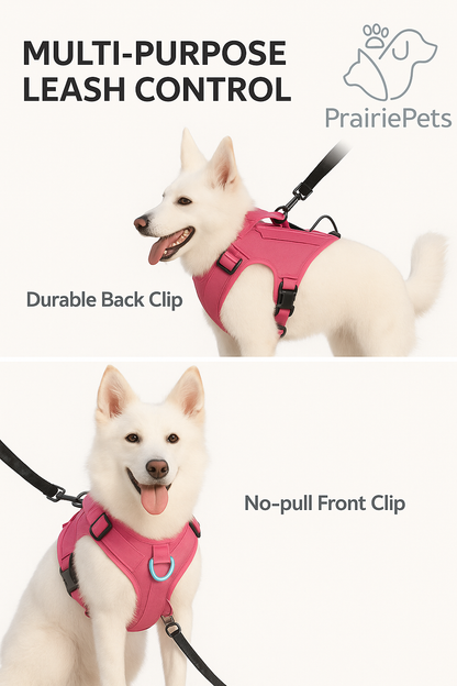 PrairiePets™ Tactical No-Pull Dog Harness