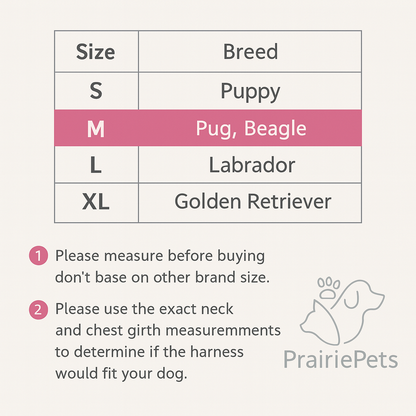 PrairiePets™ Tactical No-Pull Dog Harness