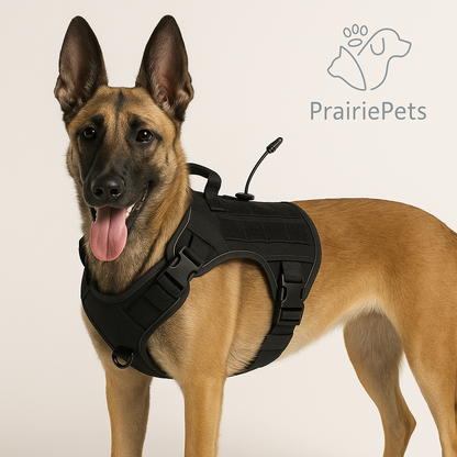 PrairiePets™ Tactical No-Pull Dog Harness