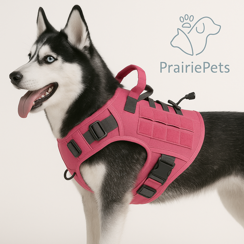 PrairiePets™ Tactical No-Pull Dog Harness