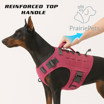 PrairiePets™ Tactical No-Pull Dog Harness