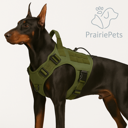 PrairiePets™ Tactical No-Pull Dog Harness