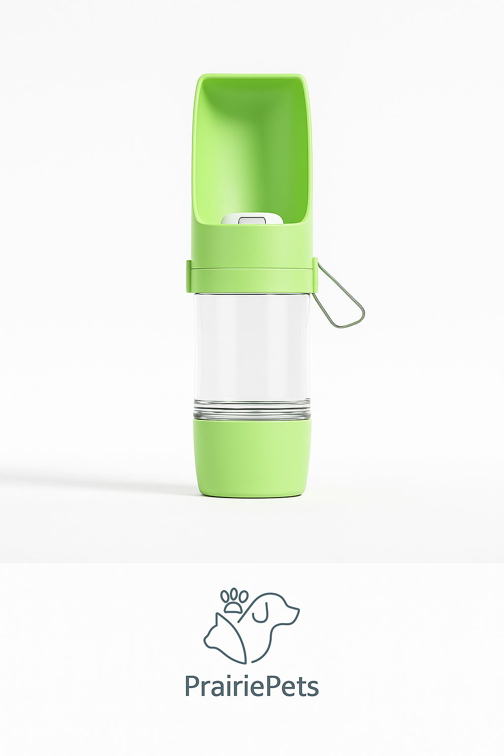 PrairiePets™ 2-in-1 Travel Water Bottle & Food Bowl