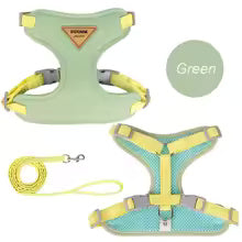 PrairiePets™ Adjustable Cat & Small Dog Harness with Leash