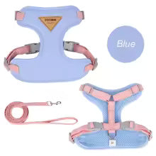PrairiePets™ Adjustable Cat & Small Dog Harness with Leash