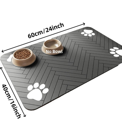The PrairiePets™ Absorbent Feeding Mat
