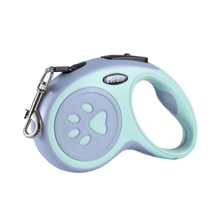 🎡 PrairiePets Retractable Leash – 3m & 5m Auto-Tension Lead for Small Dogs & Cats